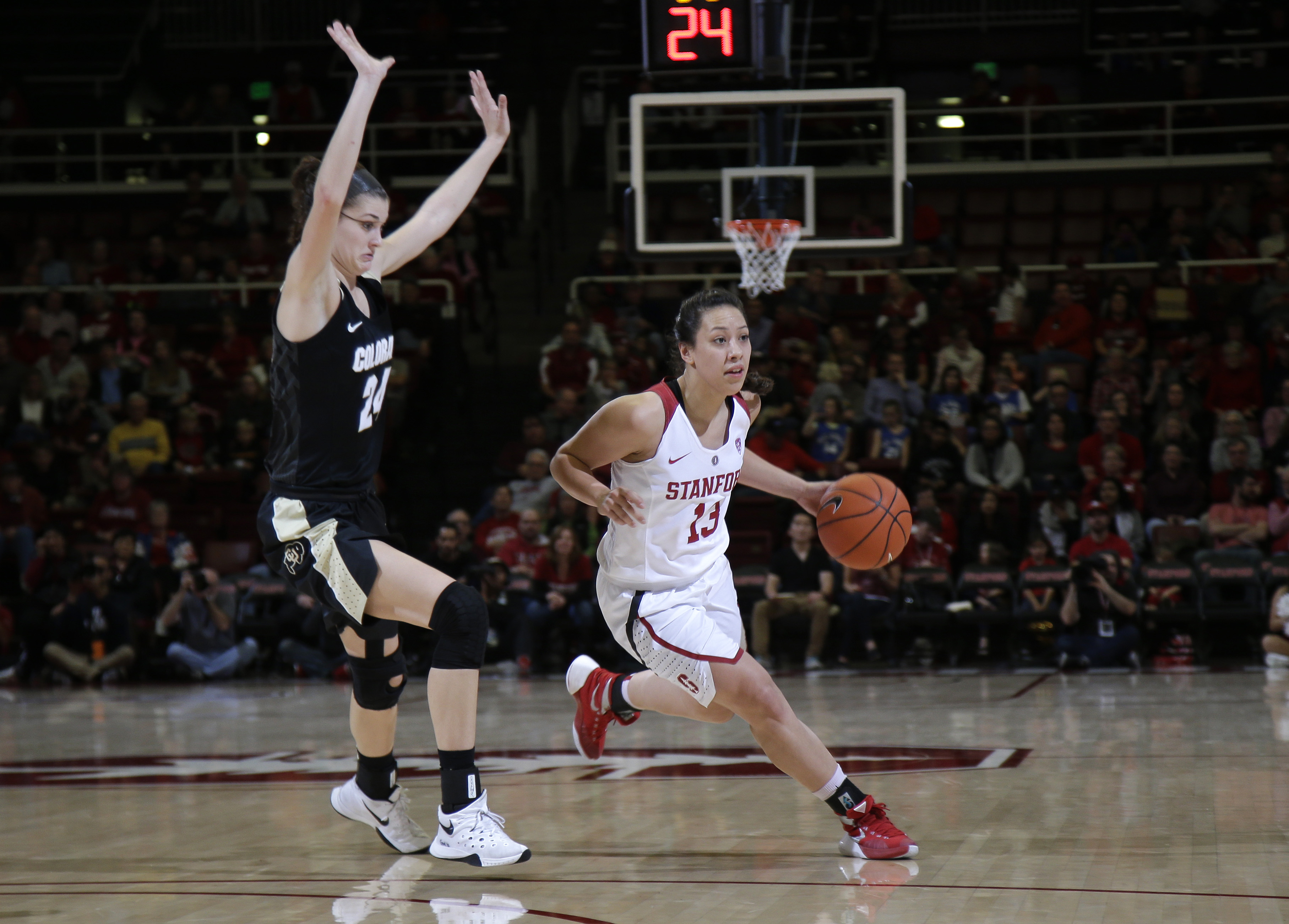 Johnson, McCall lead No. 9 Stanford women past Buffs