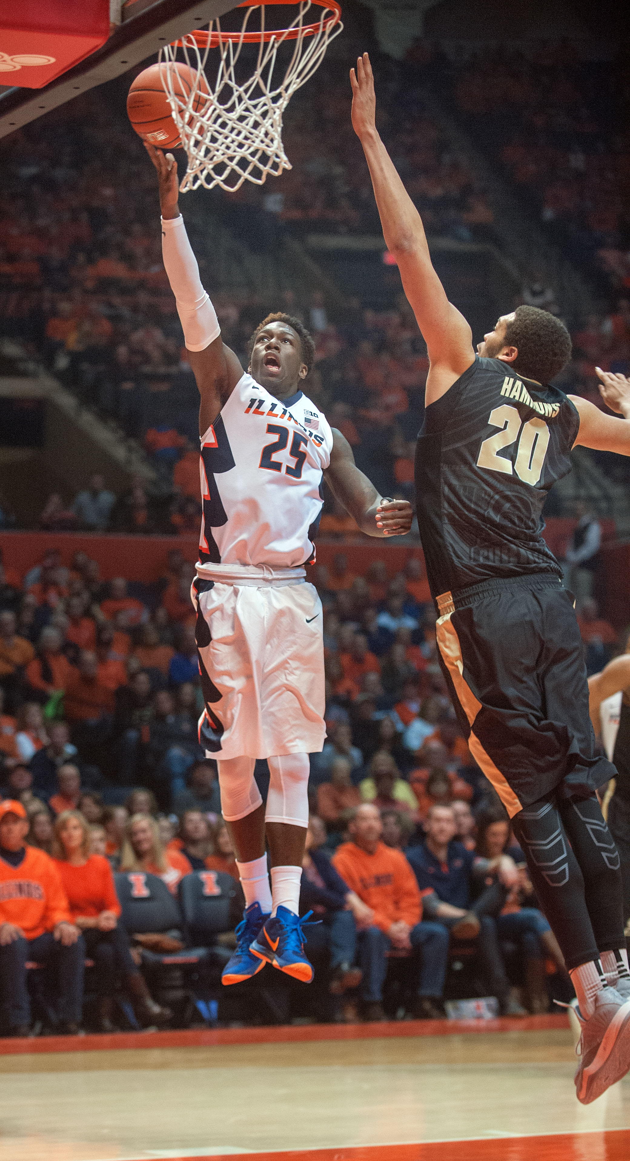 Hill, Nunn lead Illinois past No. 20 Purdue, 84-70
