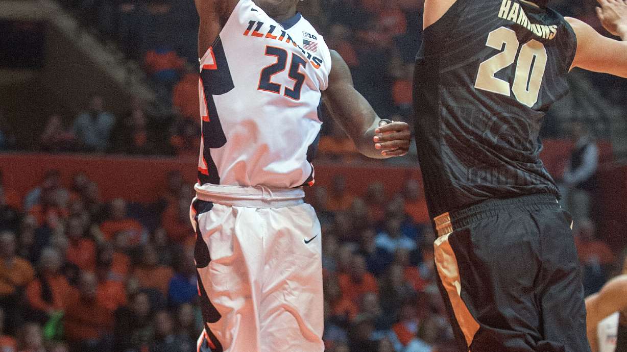 Hill, Nunn lead Illinois past No. 20 Purdue, 84-70