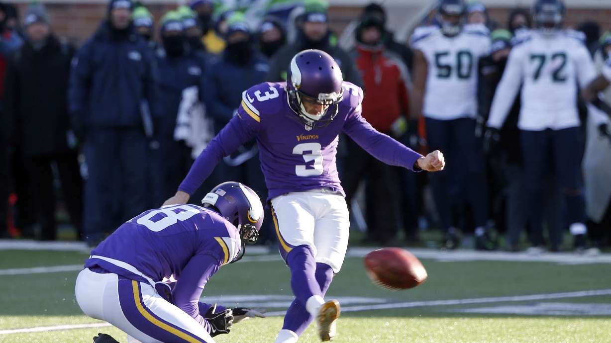 Vikings' Walsh maintains confidence in spite of missed kick