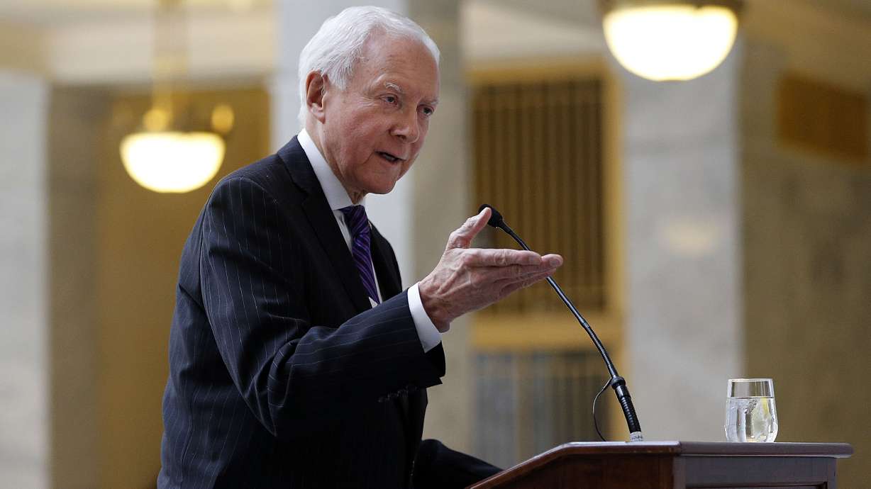 Orrin Hatch apologizes to Rob Porter's ex-wives