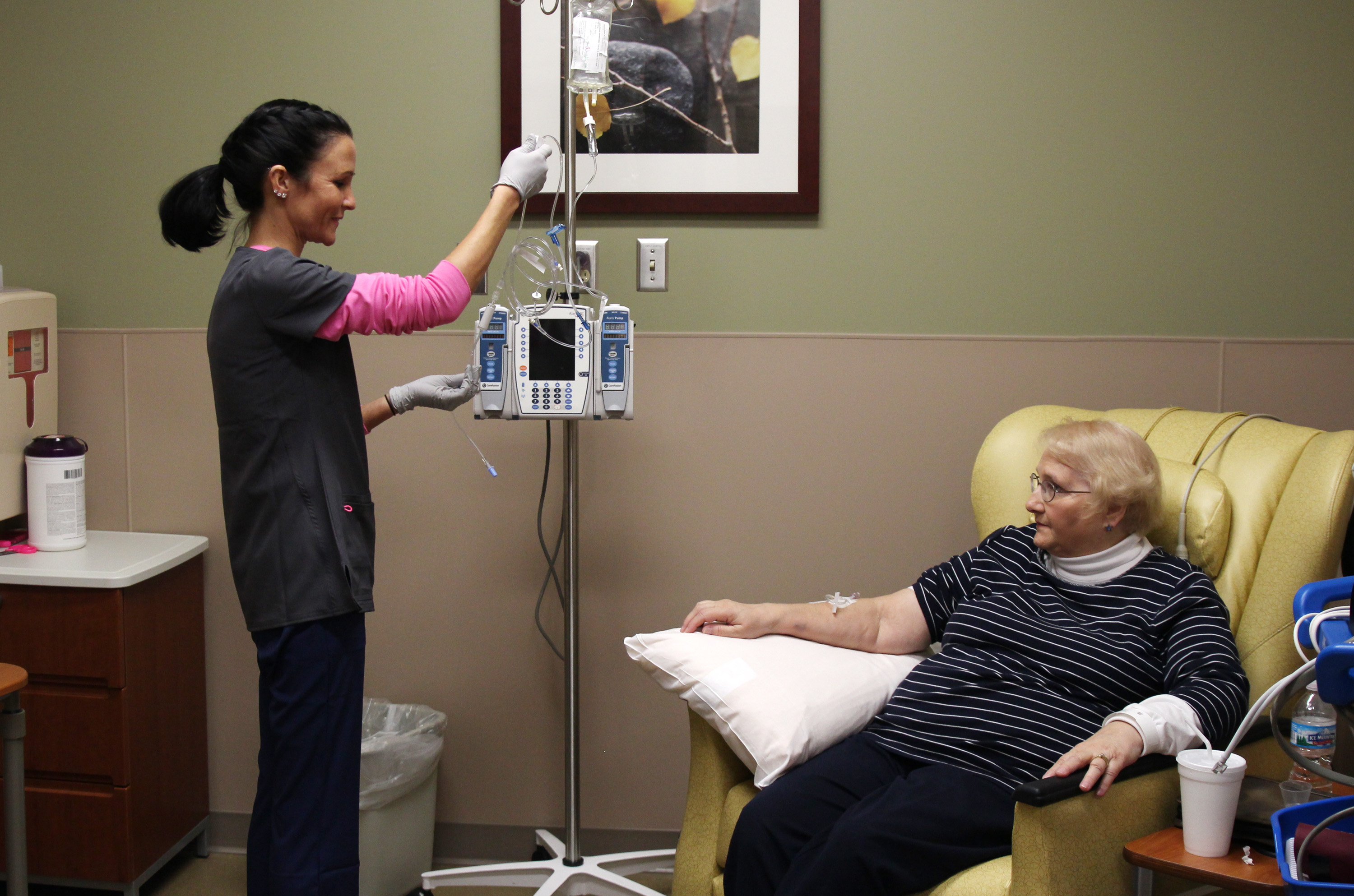 Nurses reunite, with roles switched, decades later