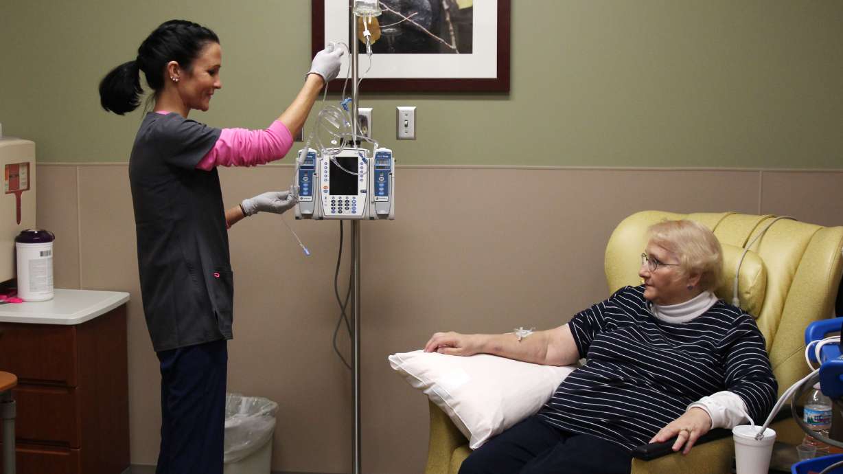 Nurses reunite, with roles switched, decades later