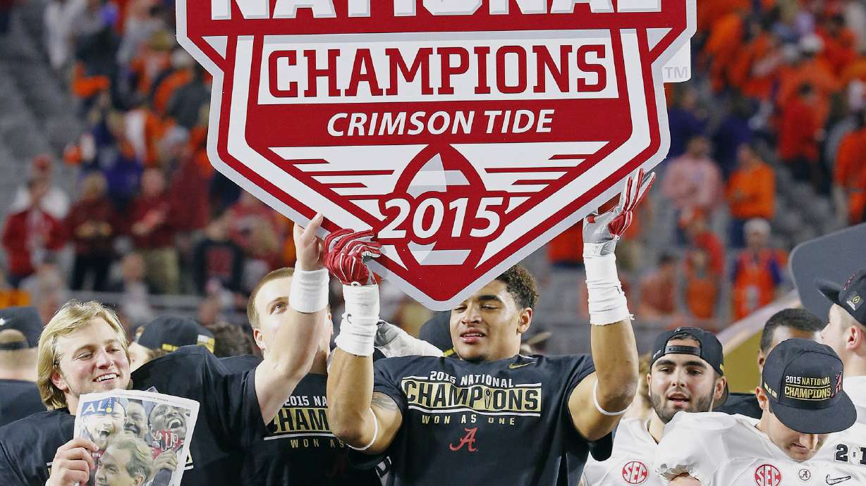 Crimson Tide returns to Alabama fresh from championship win