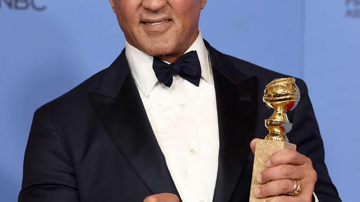Stallone thanks 'Creed' director, co-star after Globes