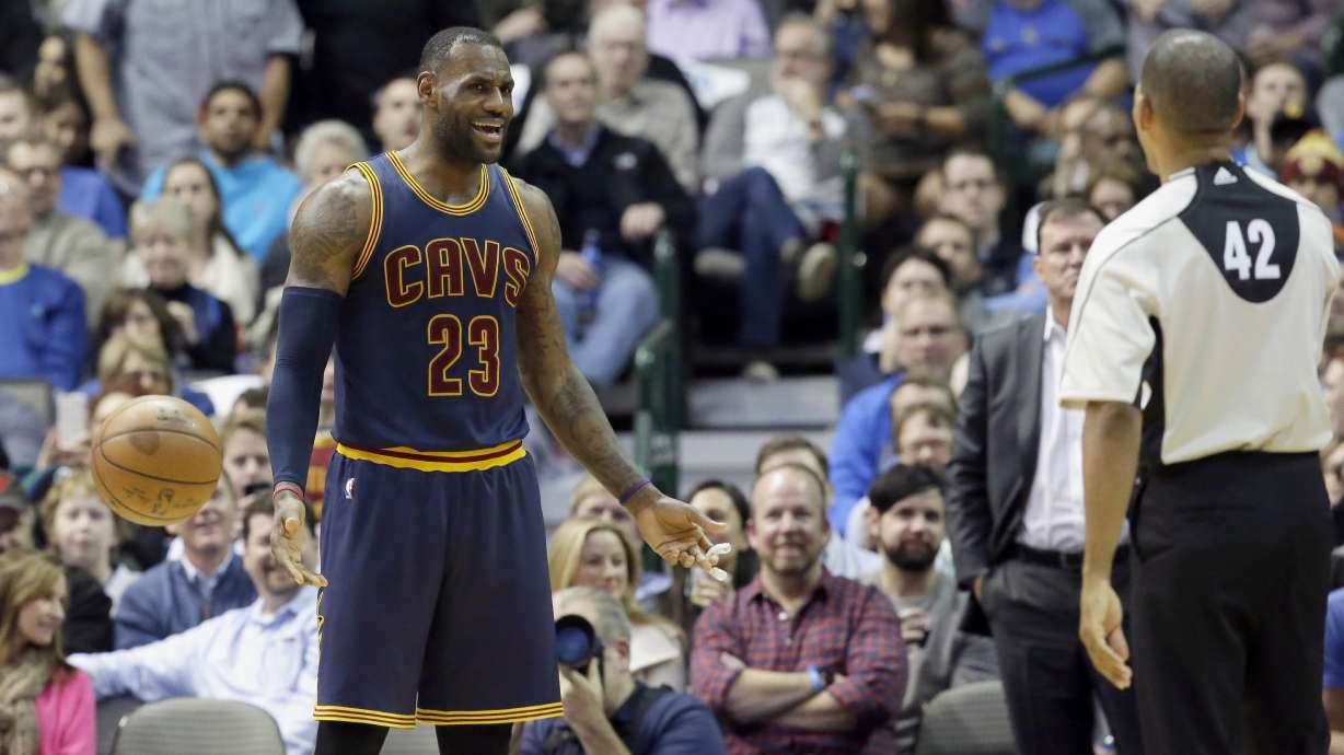 LeBron has 27, Cavs win 8th in row, 110-107 over Mavs in OT