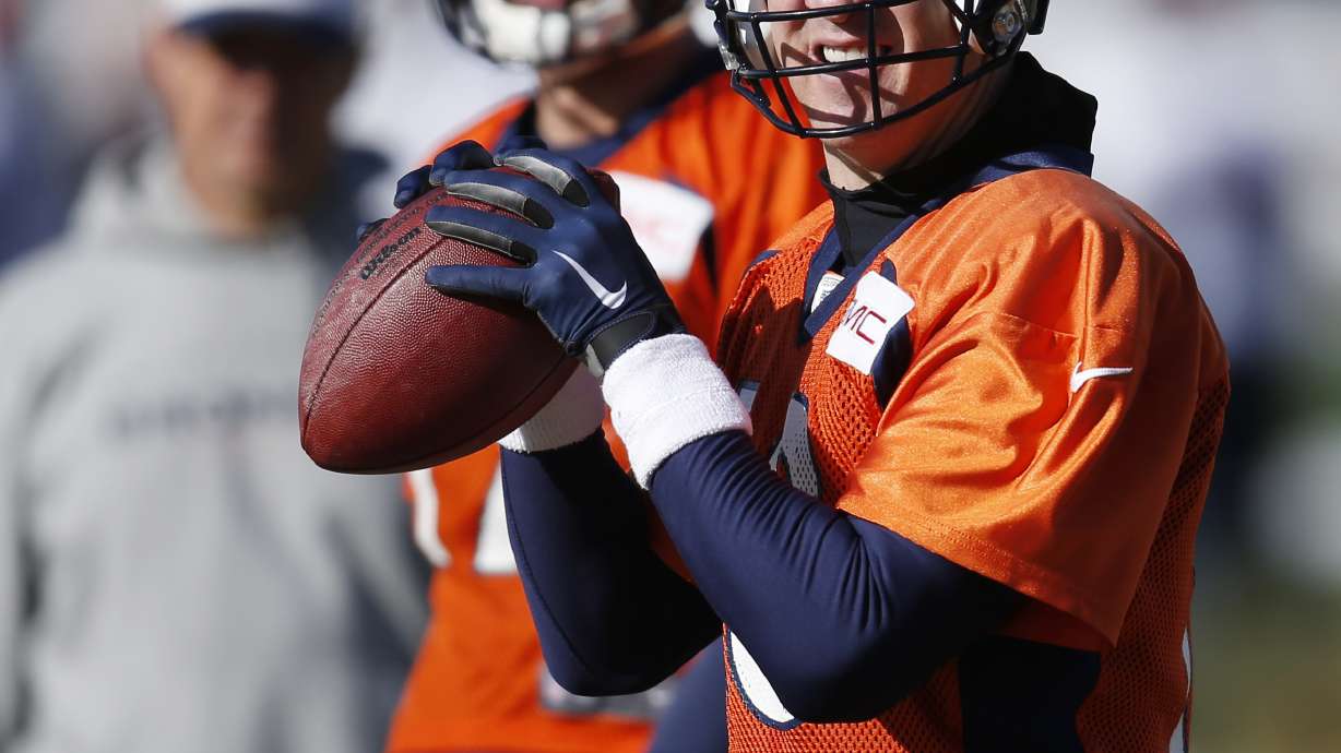 For once, Peyton Manning is the healthiest QB