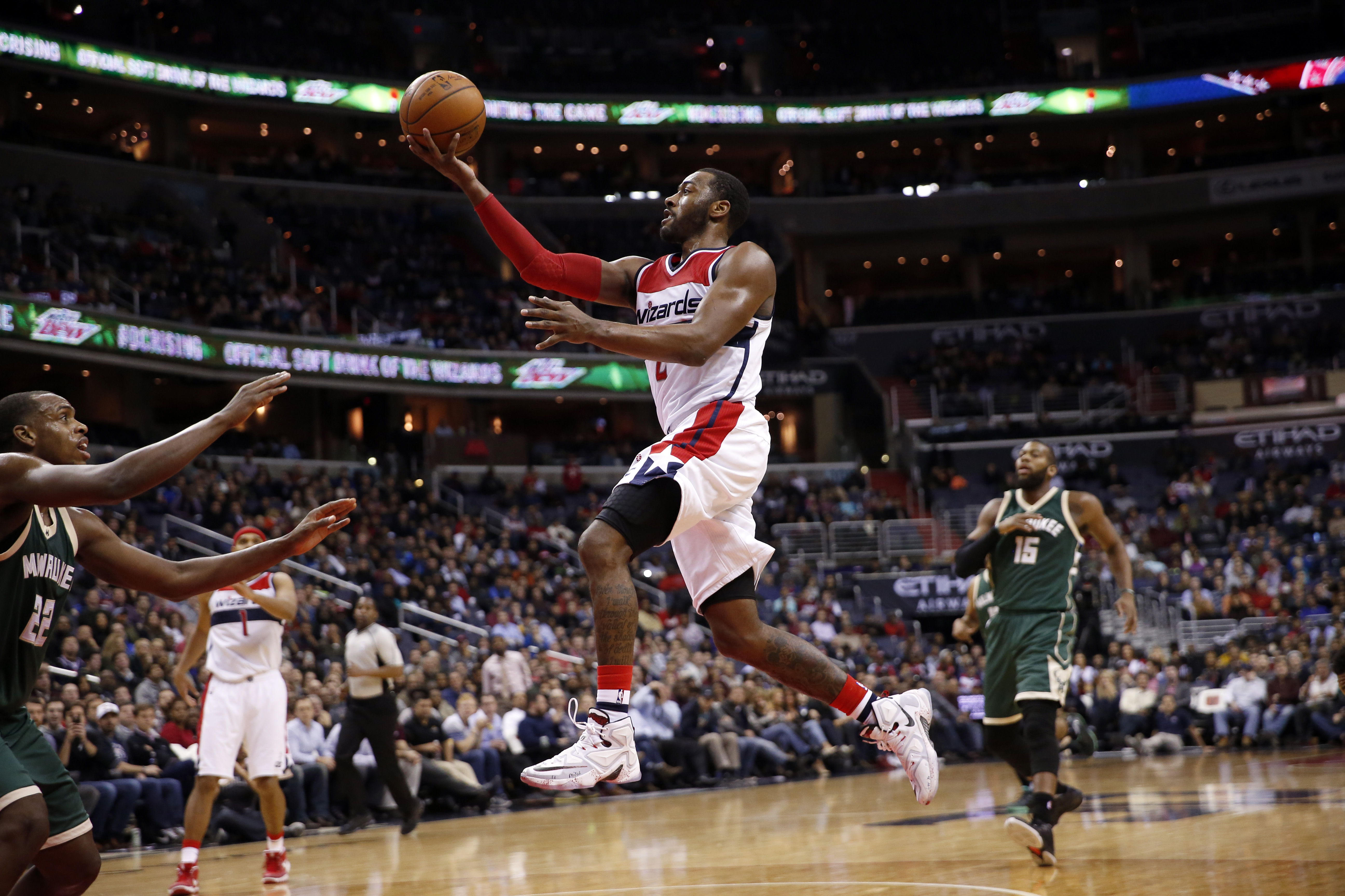 Wall scores 19, Beal returns as Wizards beat Bucks 106-101