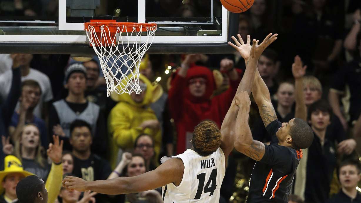 Scott, Gordon lead Colorado to 71-54 win over Oregon State