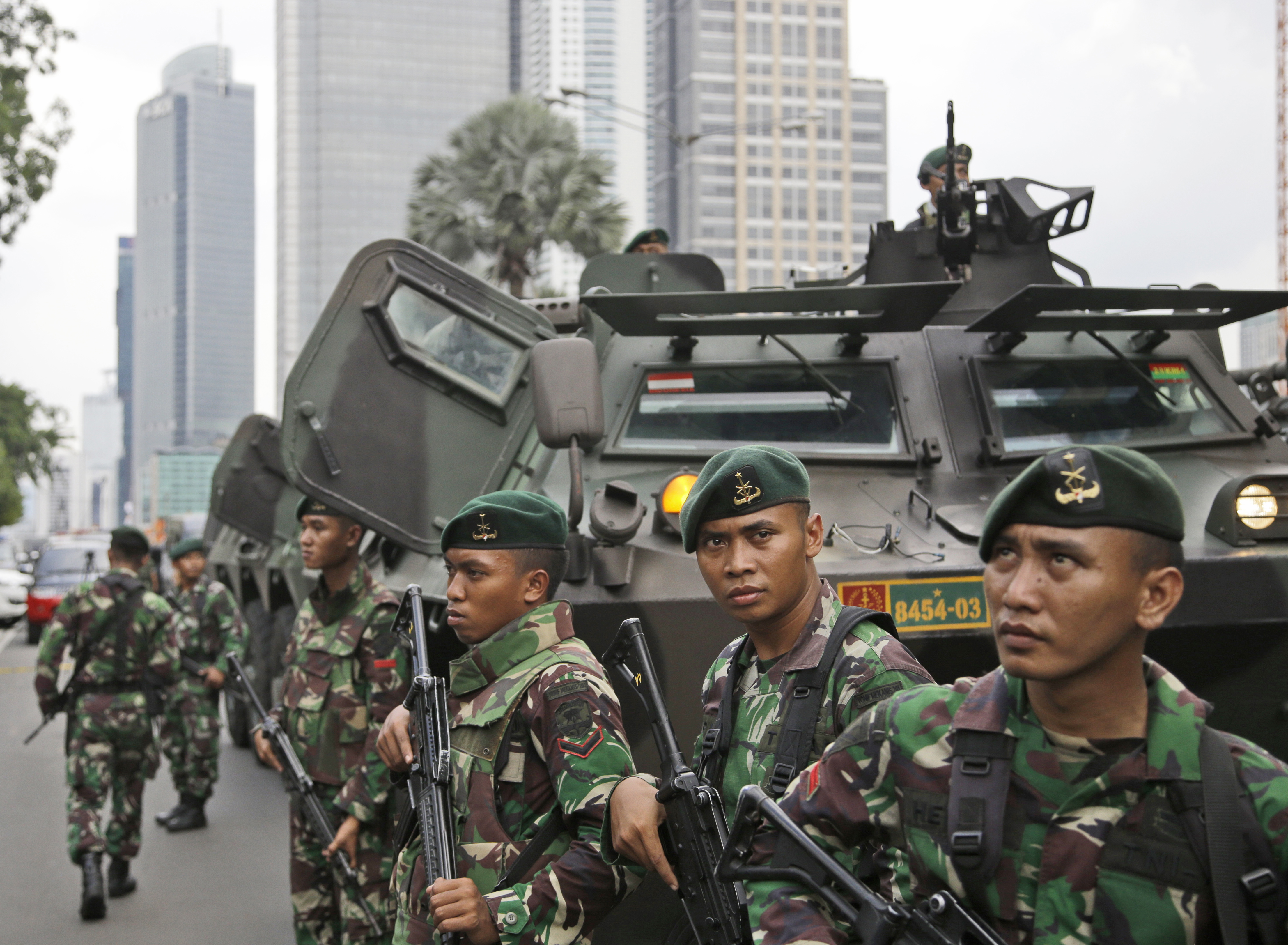 Indonesian authorities warned last month of terrorist threat