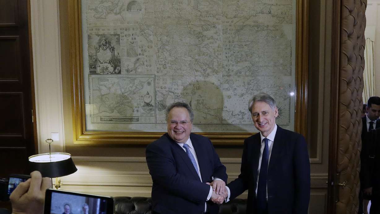 Britain's Hammond hopeful of Cyprus 'breakthrough'