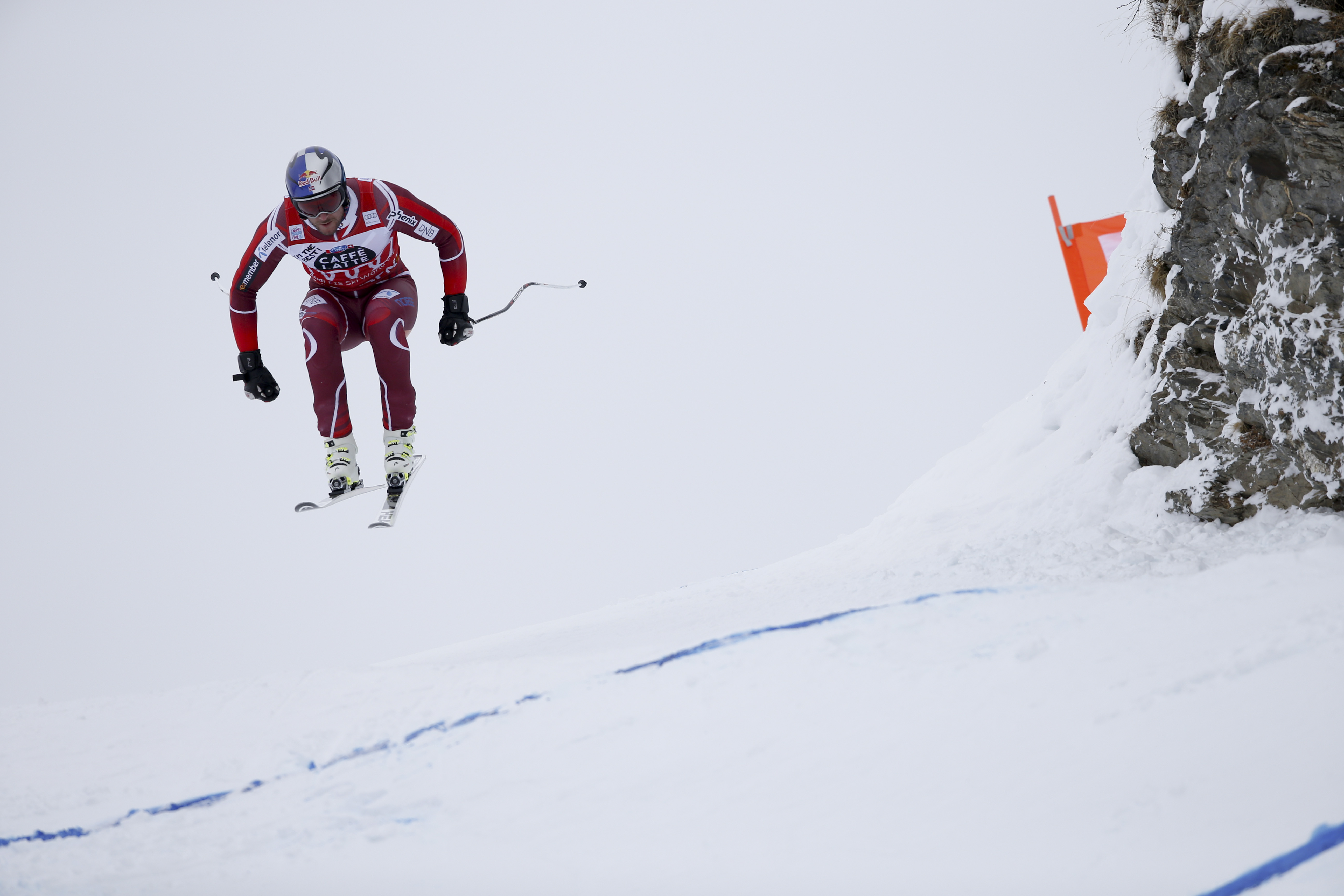 Aksel Lund Svindal fastest in downhill training run