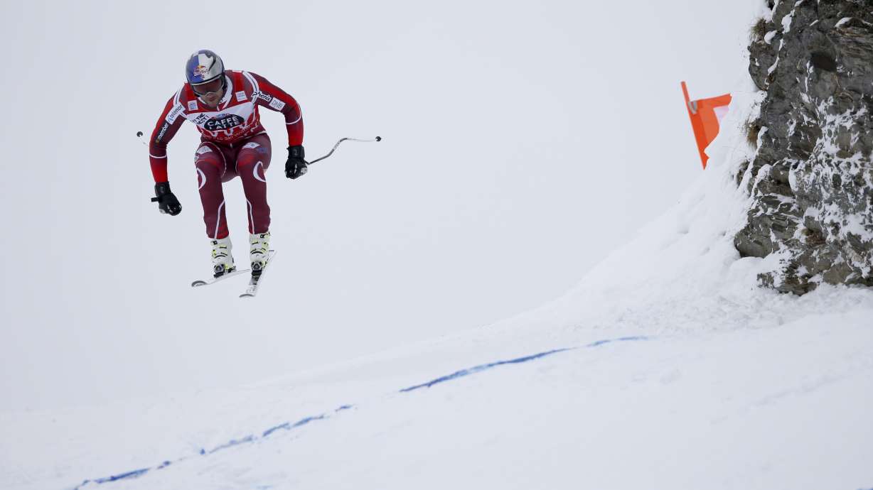 Aksel Lund Svindal fastest in downhill training run