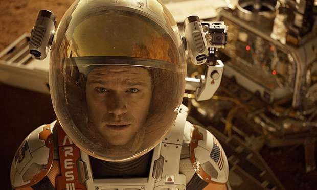 In this photo provided by Twentieth Century Fox, Matt Damon as Astronaut Mark Watney finds himself stranded and alone on Mars. Photo: Twentieth Century Fox