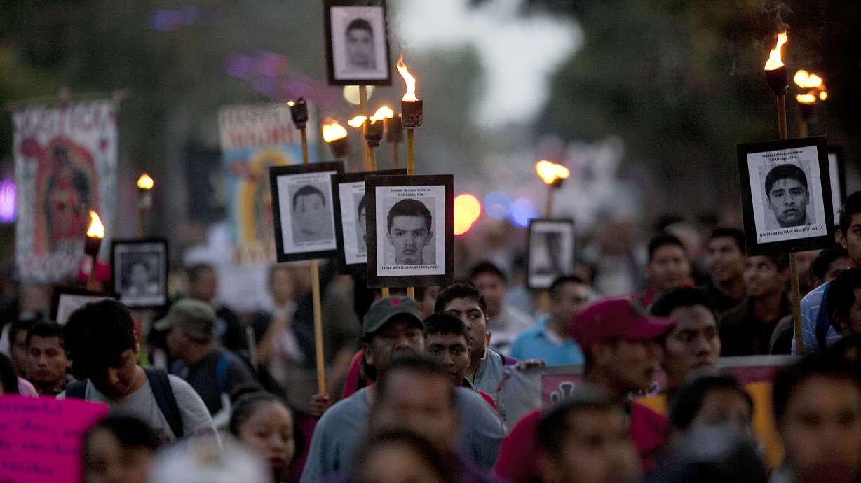 Mexico: 2 bodies found in area where 43 students disappeared