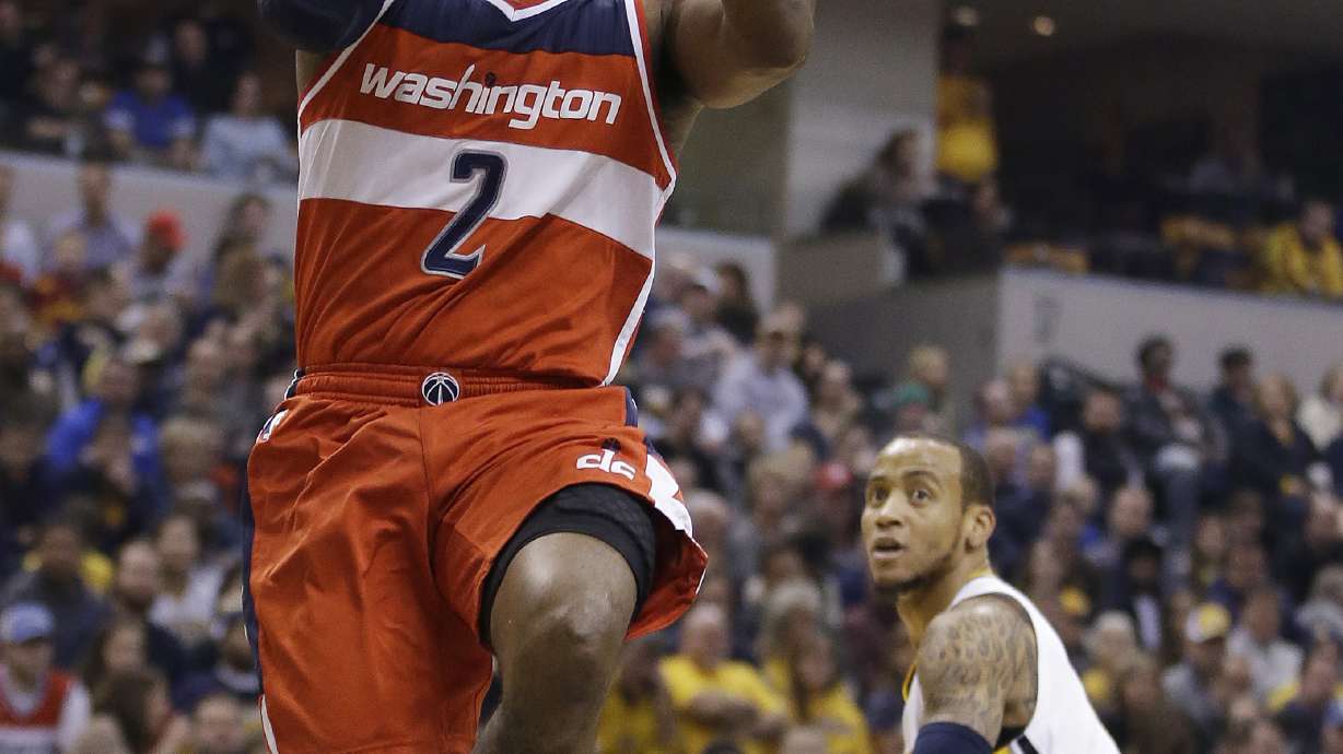 Wall carries Wizards to 118-104 victory over Pacers