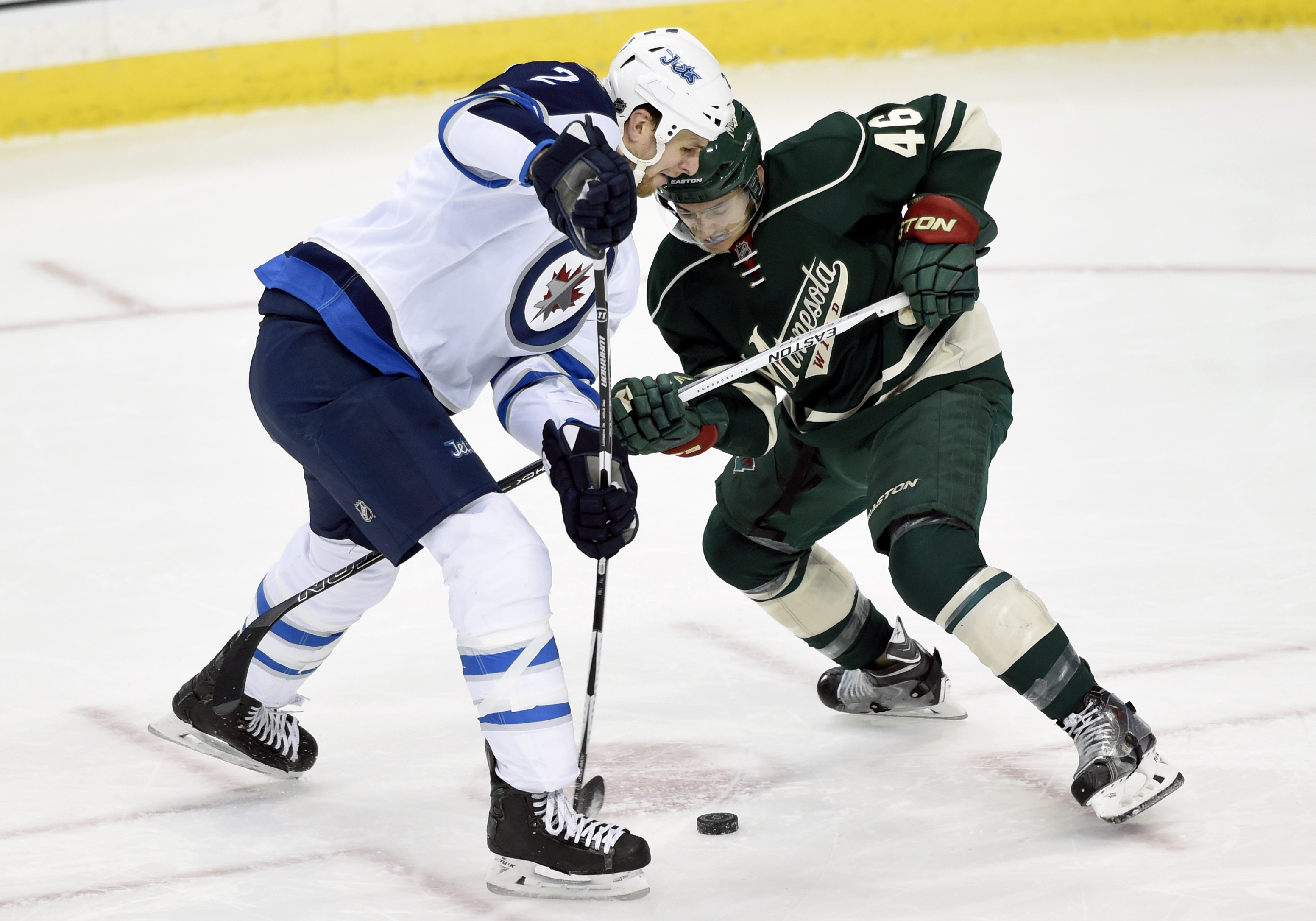 Hellebuyck, Jets blank Wild 1-0 behind Wheeler's goal