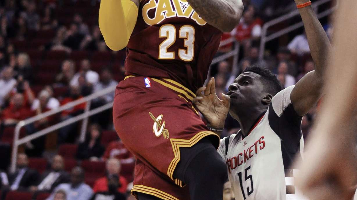 Irving scores 23 to help Cavaliers to 91-77 win over Rockets