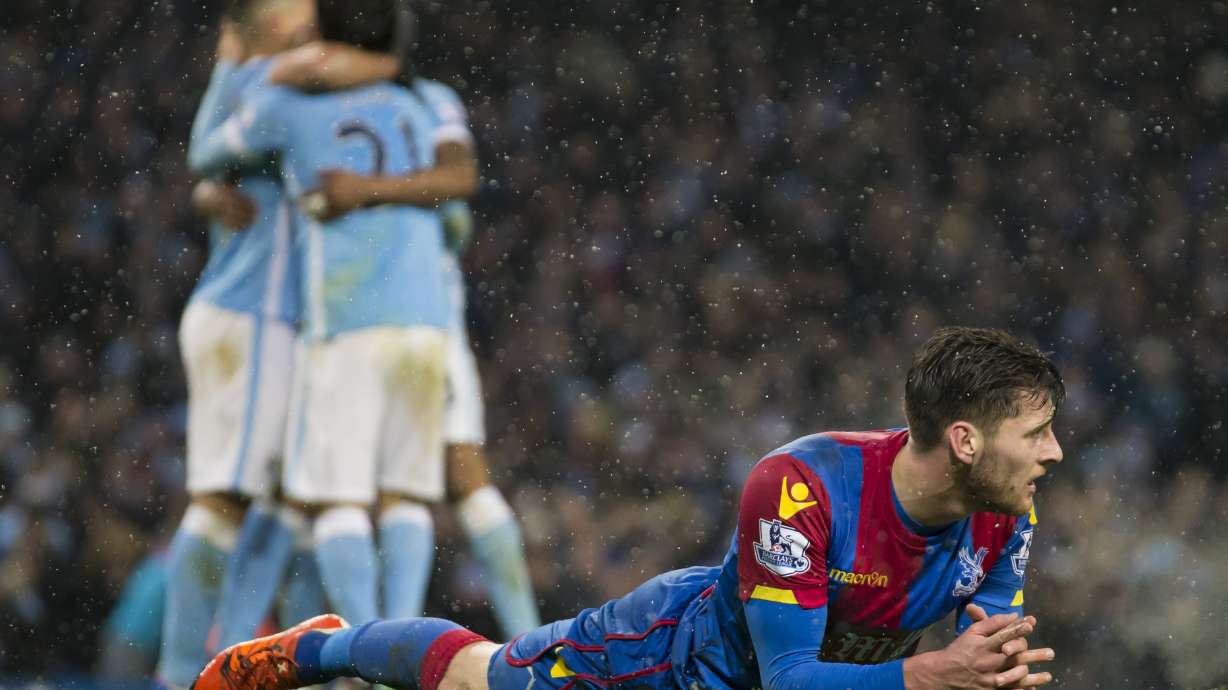 Man City dispatches Palace 4-0 in English Premier League