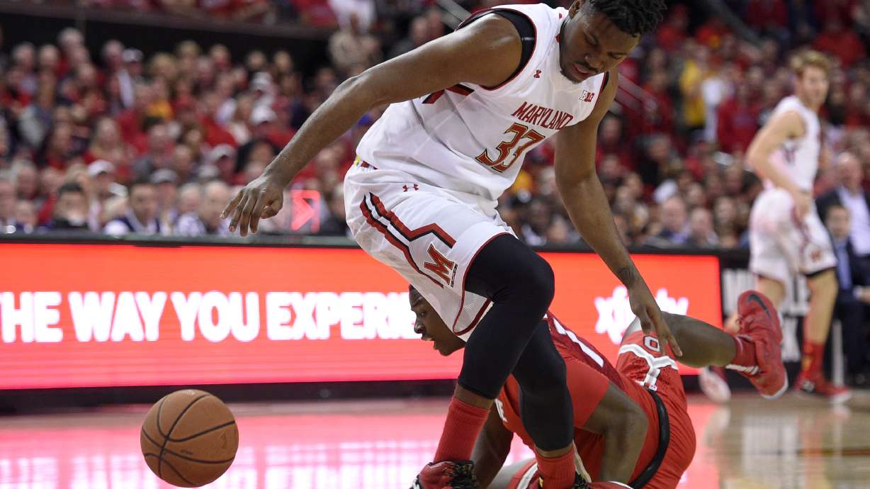 No. 3 Maryland cruises to 100-65 win over Ohio State