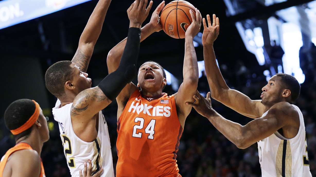 Virginia Tech rallies past Georgia Tech 78-77