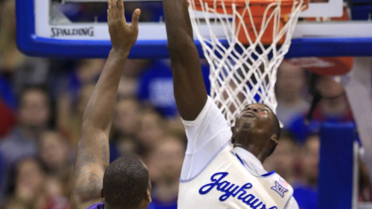 Bragg, Diallo off bench help No. 1 Jayhawks beat TCU 70-63
