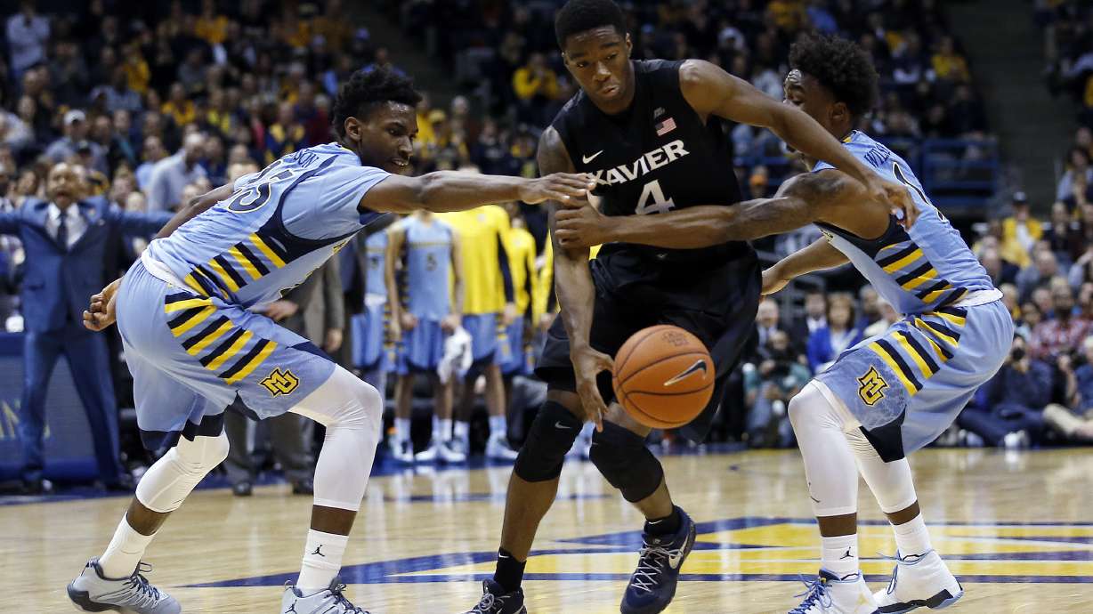 Bluiett scores 18 as Xavier knocks off Marquette