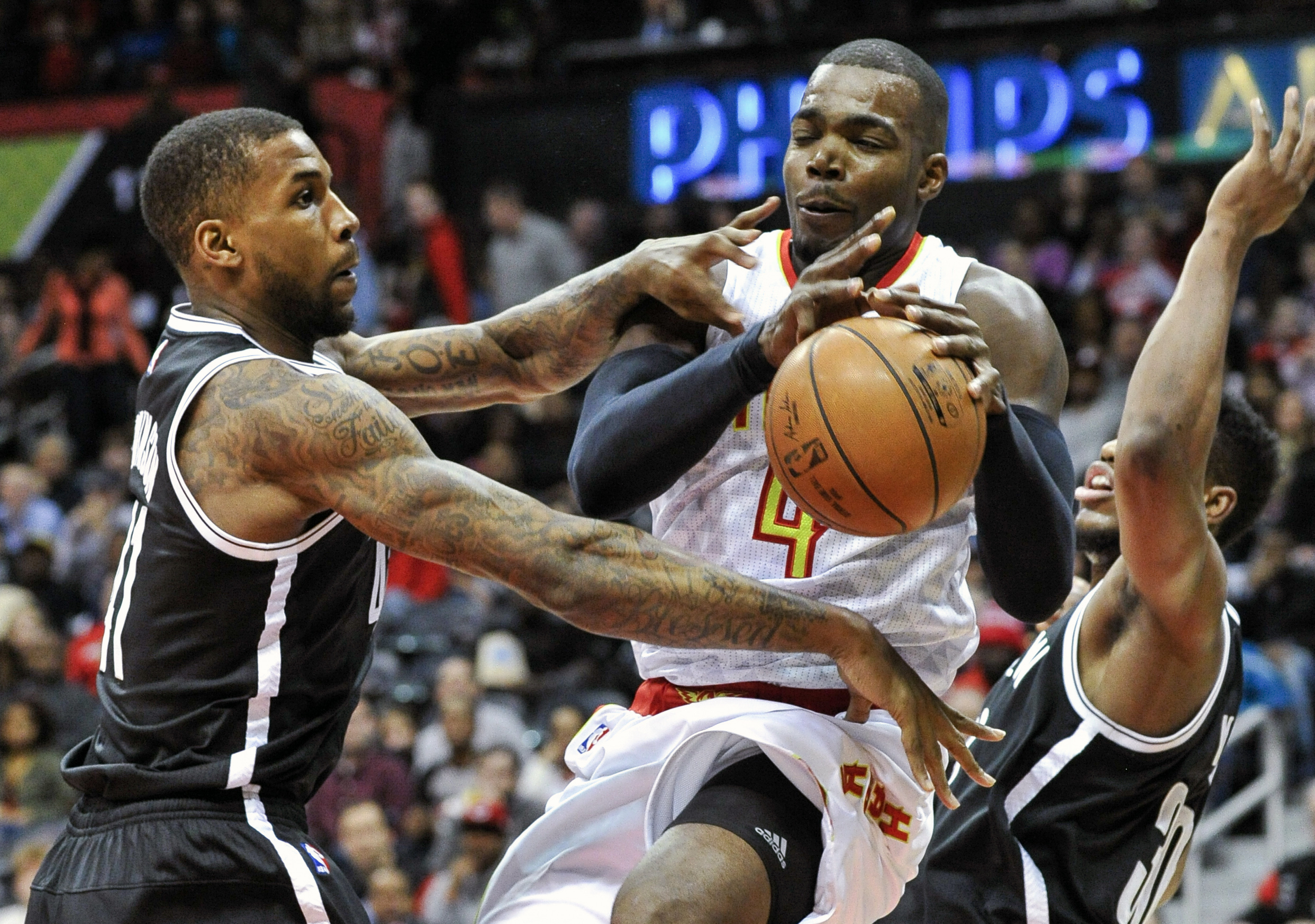 Millsap leads Hawks past Nets 114-86 to snap 2-game skid
