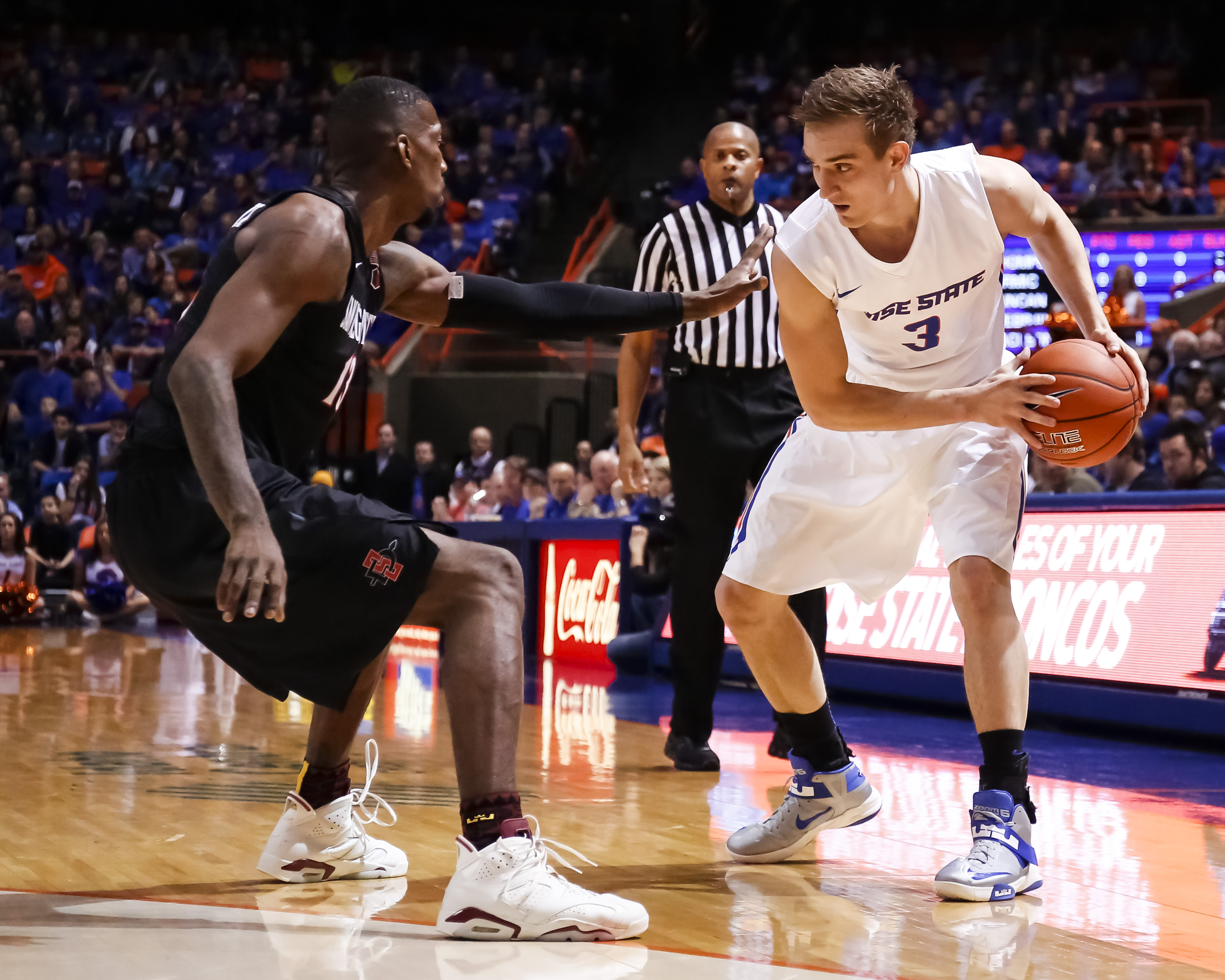 Shepard scores 13, San Diego State beats Boise State 56-56