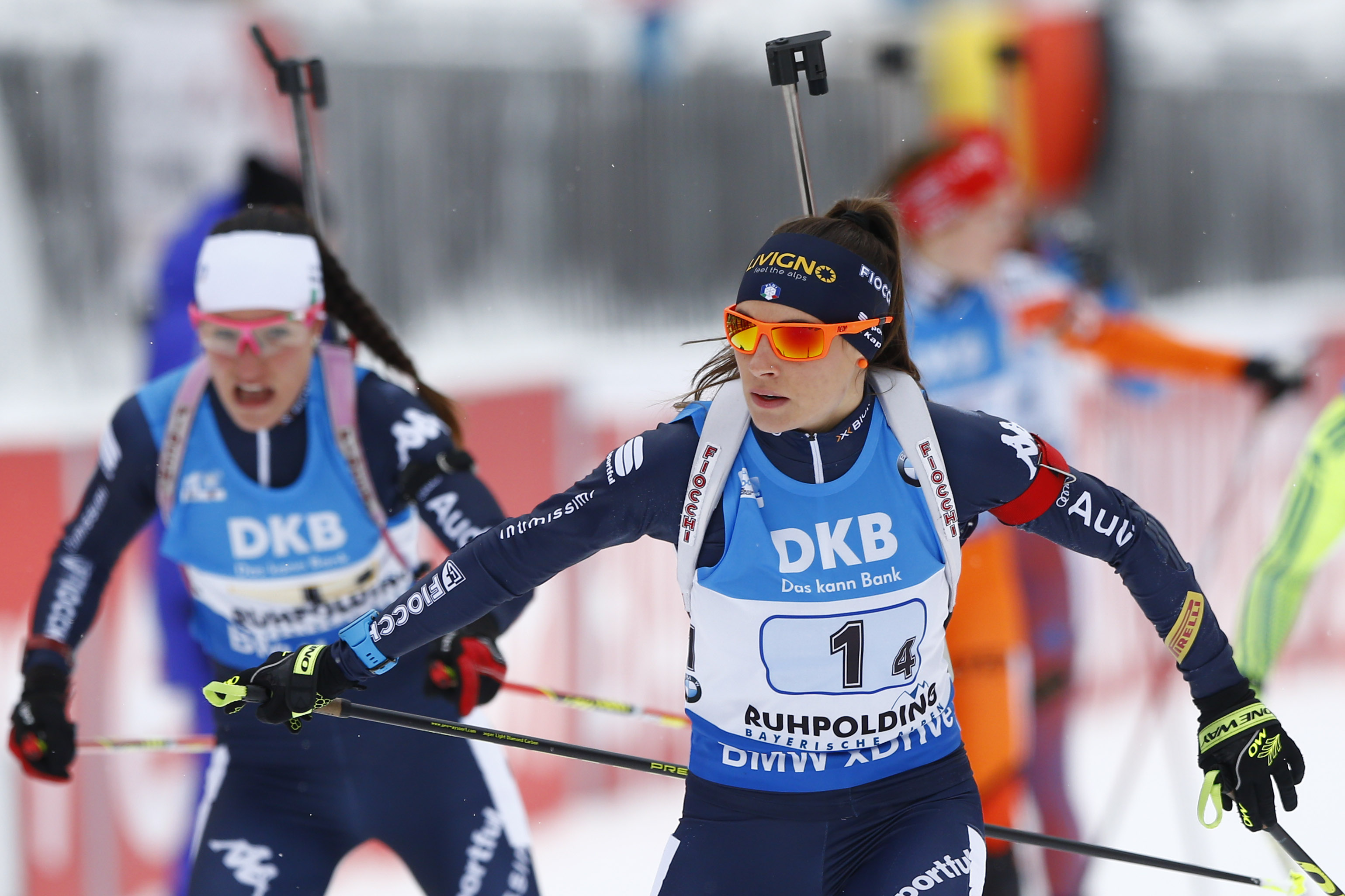 Ukraine holds off Germany to win women's World Cup relay