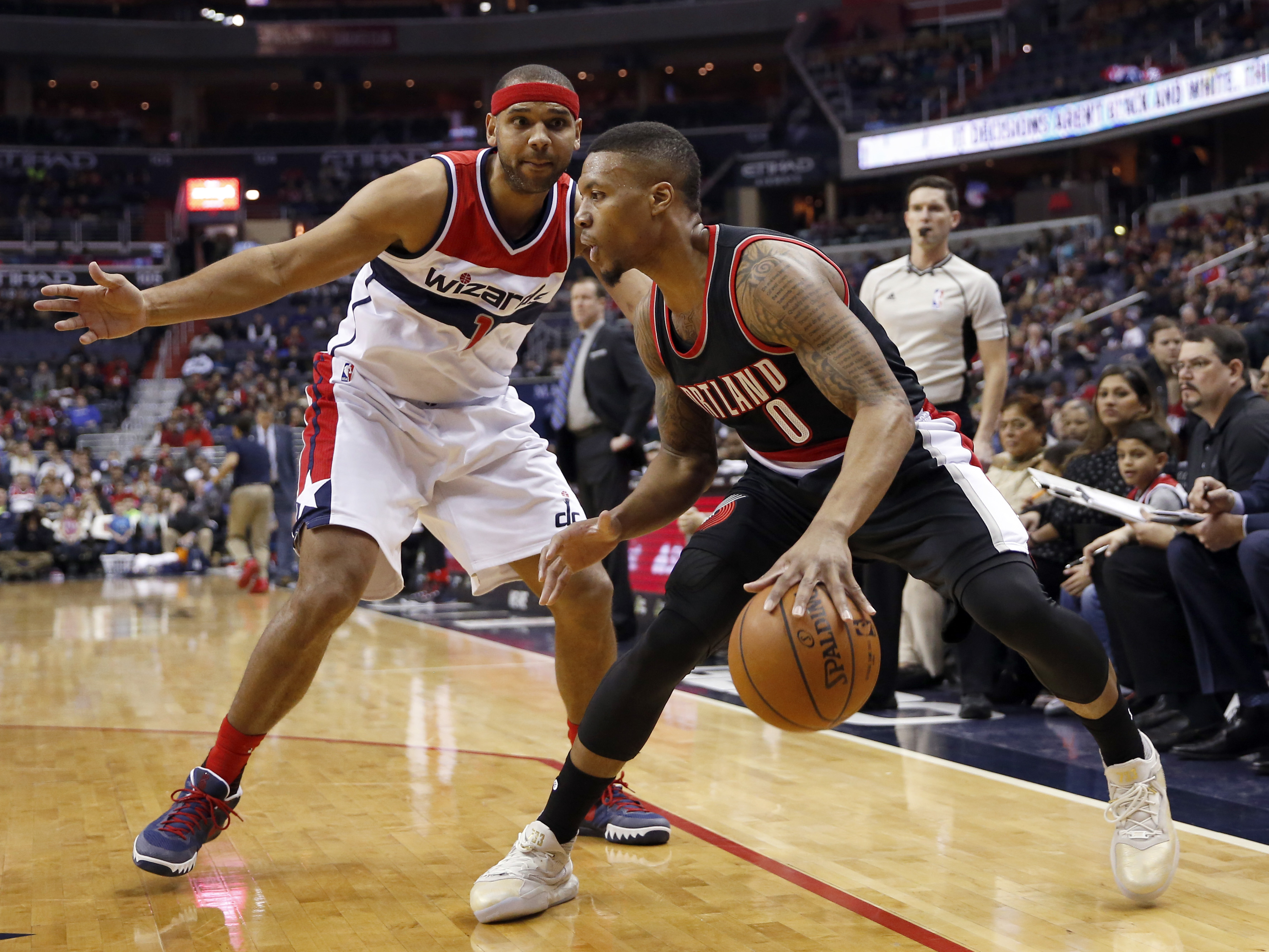 Trail Blazers rebound from loss to 76ers by beating Wizards