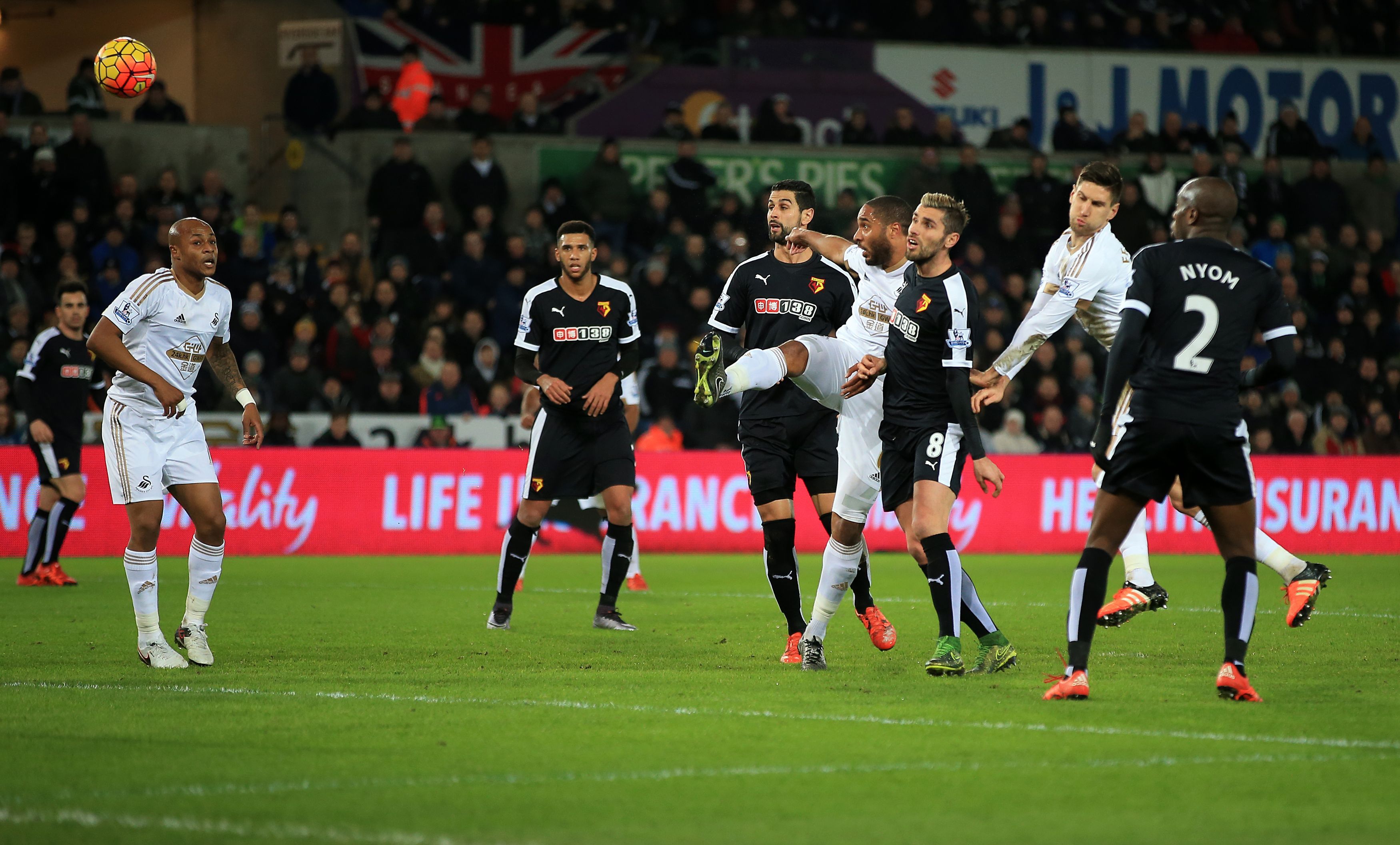 Swansea out of relegation zone after 1-0 win over Watford