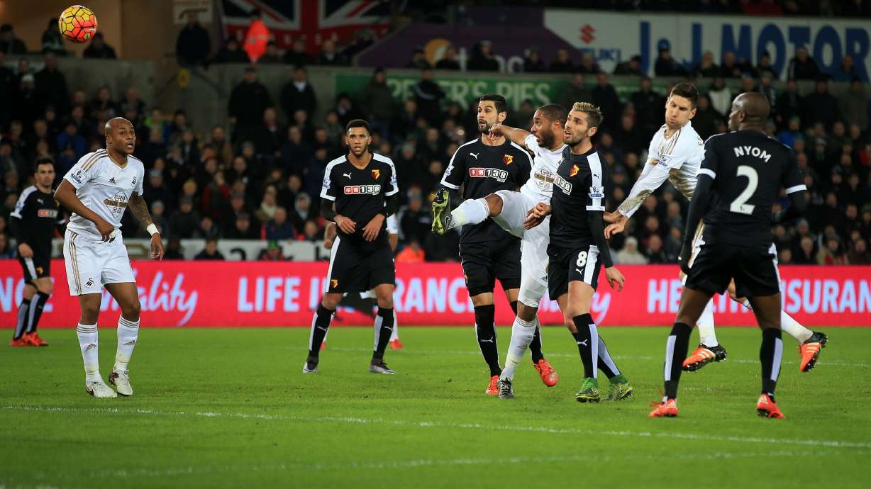 Swansea out of relegation zone after 1-0 win over Watford