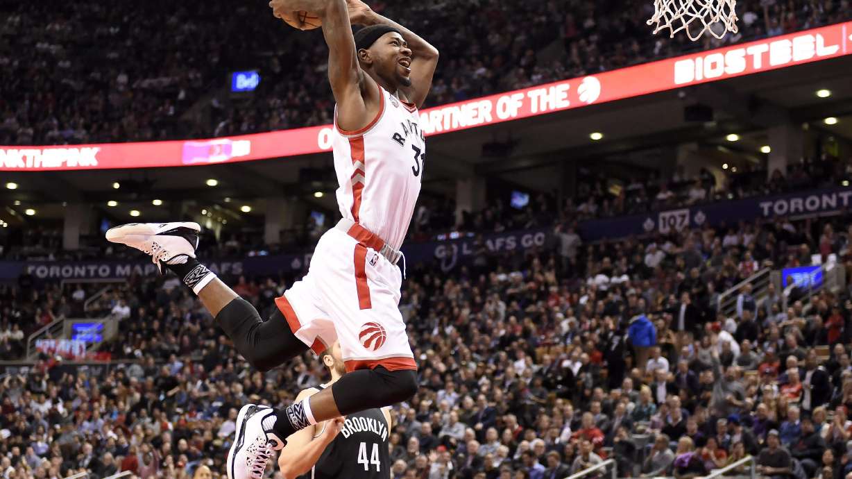 Lowry, DeRozan lead Raptors over Nets 112-100