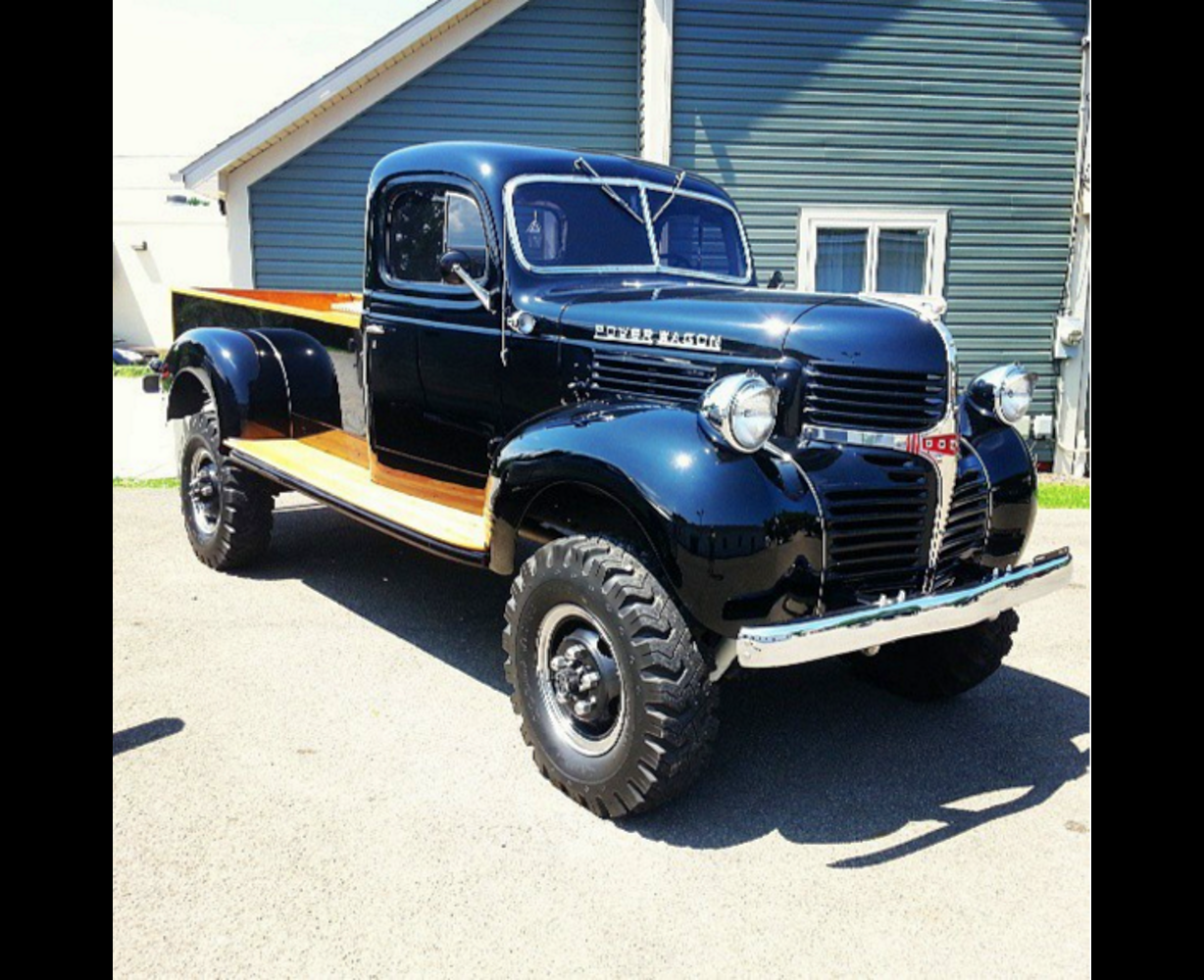 1946 Dodge Power Wagon, Instagram user: @cbass335