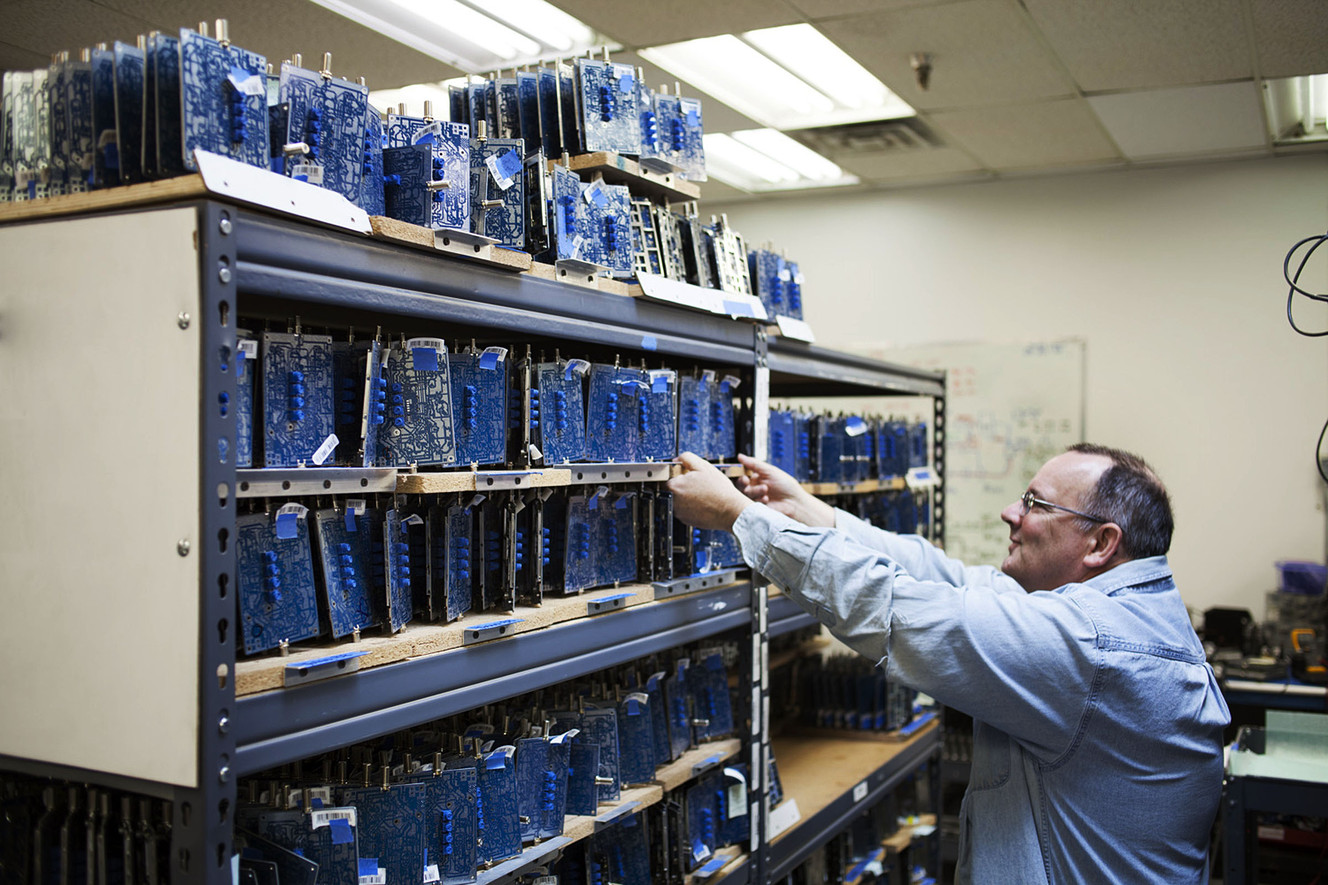 Circuit board production at weBoost, formerly Wilson Electronics, in St. George, Utah. (Photo: weBoost)