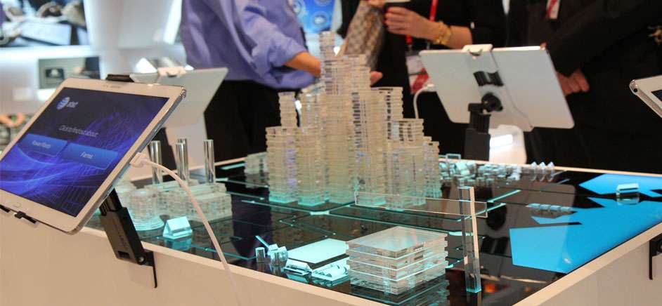 At the popular tech trade expo Consumer Electronics Show at the beginning of January, AT&T revealed its plan to become a more substantial part of consumers' lives, serving as the link that connects cars, health monitors, and traffic lights. (Photo: Courtesy of AT&T)