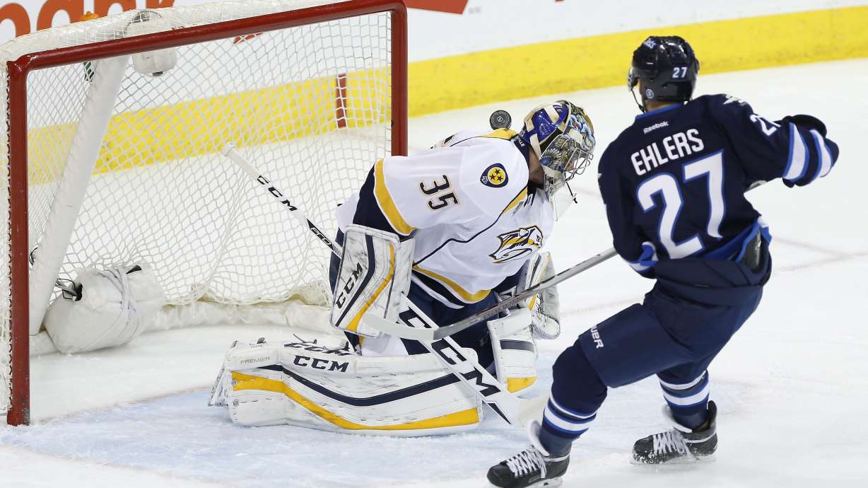 Johansen stays hot with goal, assist, Preds down Jets 4-1