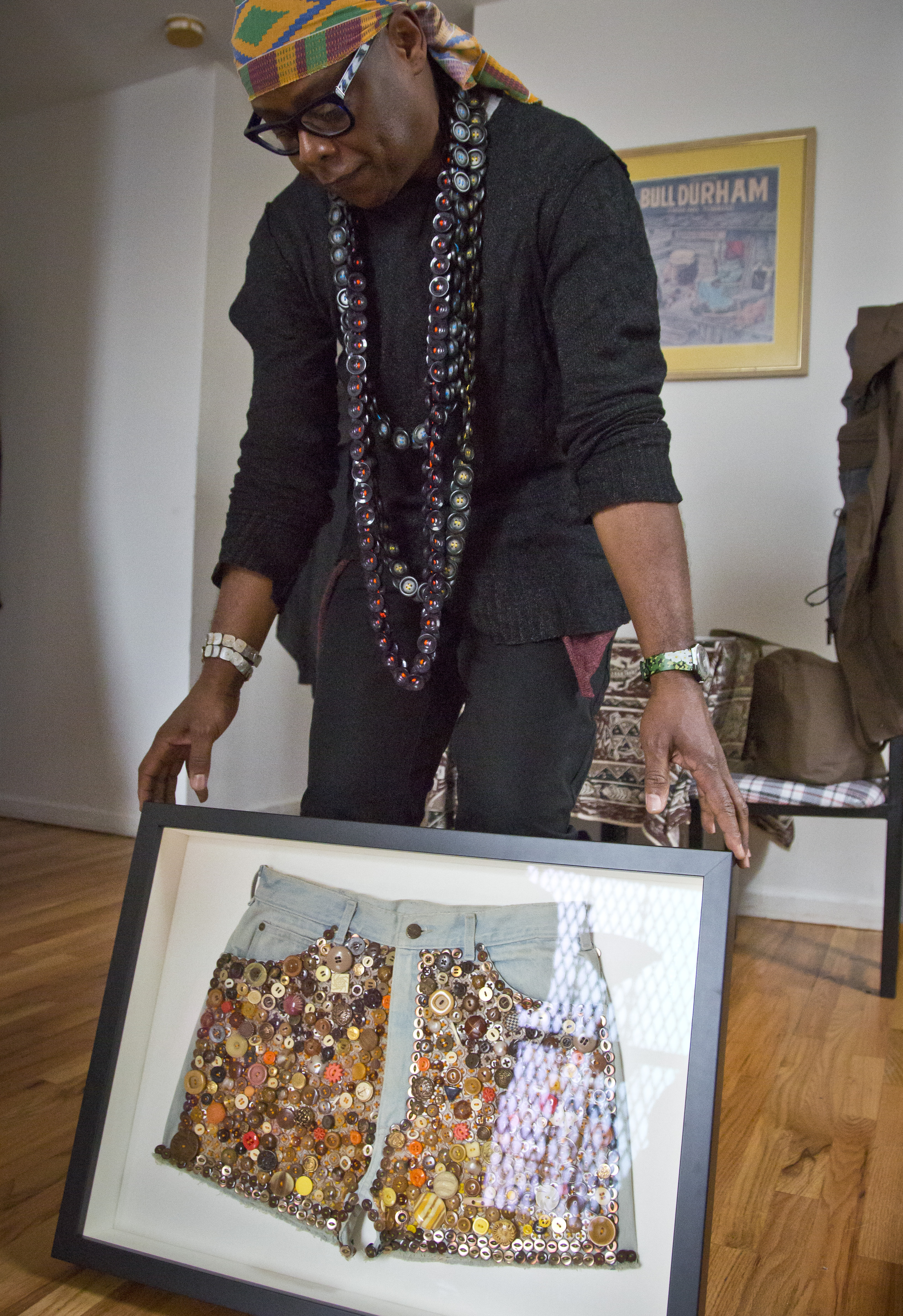 Buttons as contemporary art, reimagined in NYC exhibition