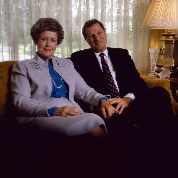 Elder and Sister Neal A. and Colleen H. Maxwell. (Photo: © 2016 Intellectual Reserve, Inc. All rights reserved)