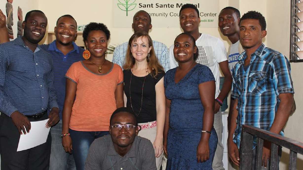 Provo woman devotes talents to Haitians with mental health issues