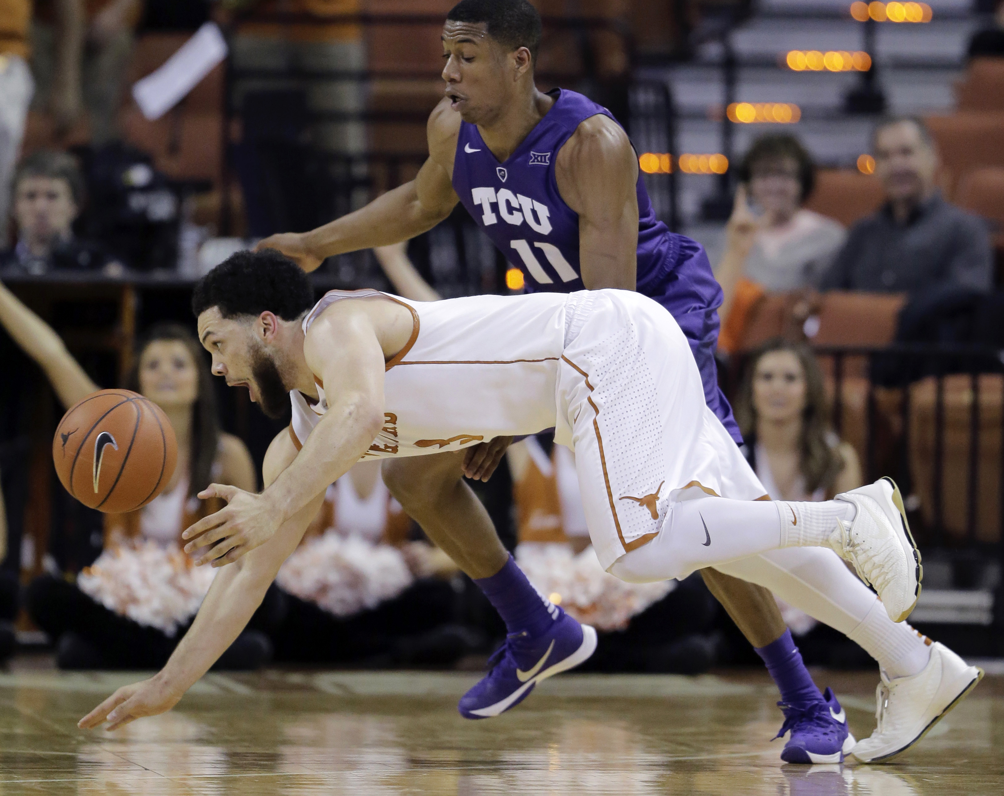 Ibeh's career night leads Texas over TCU 71-54