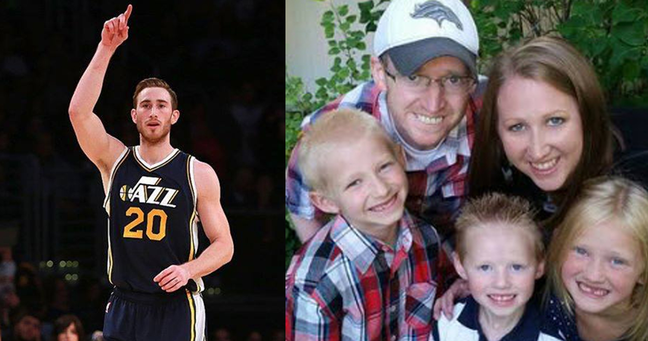 Gordon Hayward 'wearing my blue' for Utah father in 3rd bout with cancer