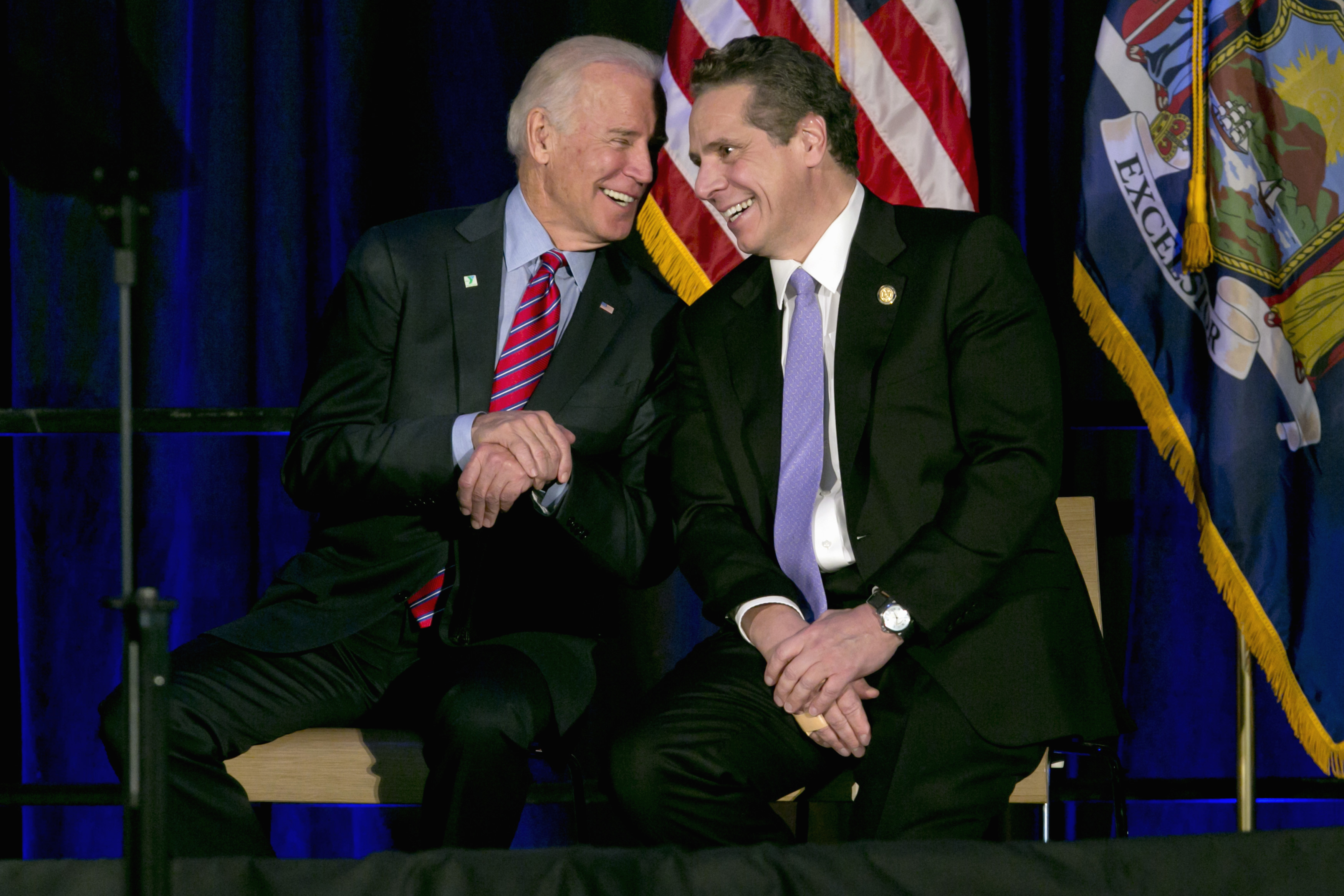 Biden, Cuomo call for more paid family leave in New York