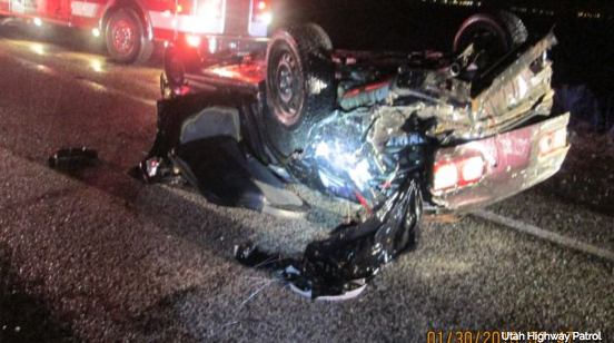 Hombre de UT muere tras accidente durante la madrugada 