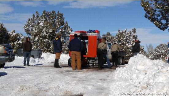 Hombre es arrestado luego de ser rescatado de la nieve por asaltar a su novia en UT