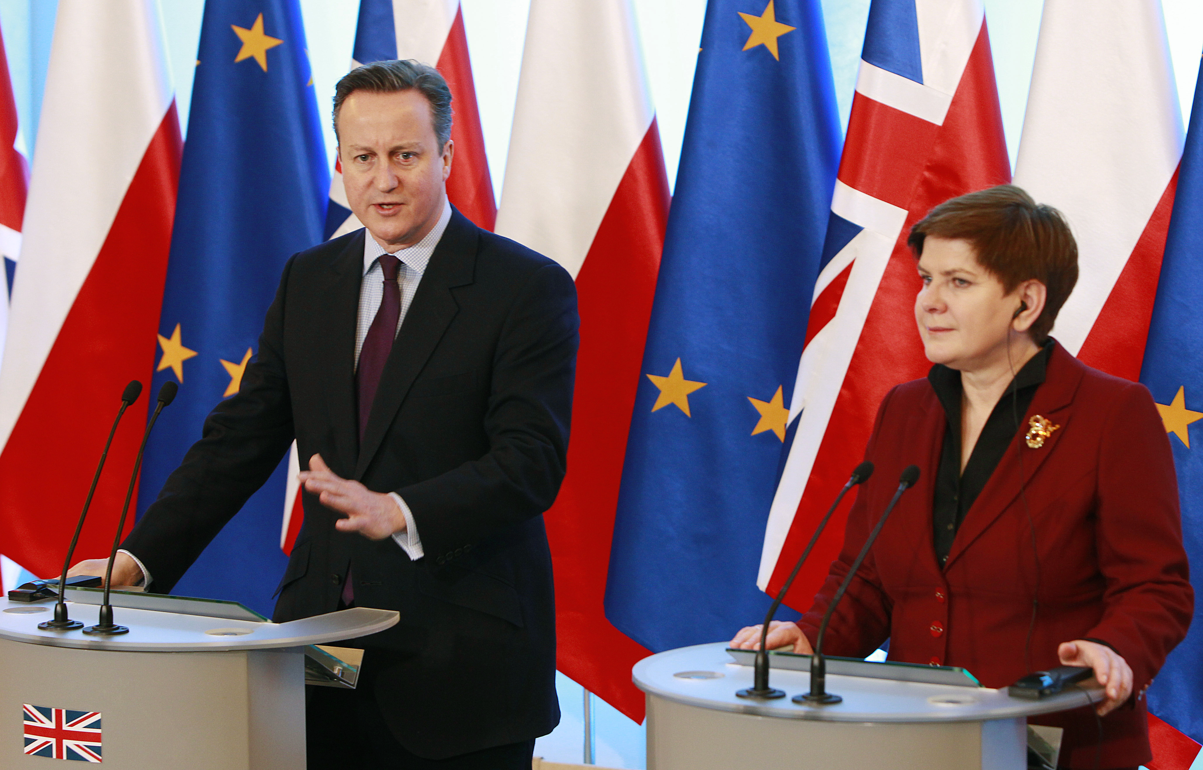 Poland says it wins protection for Poles in British EU deal