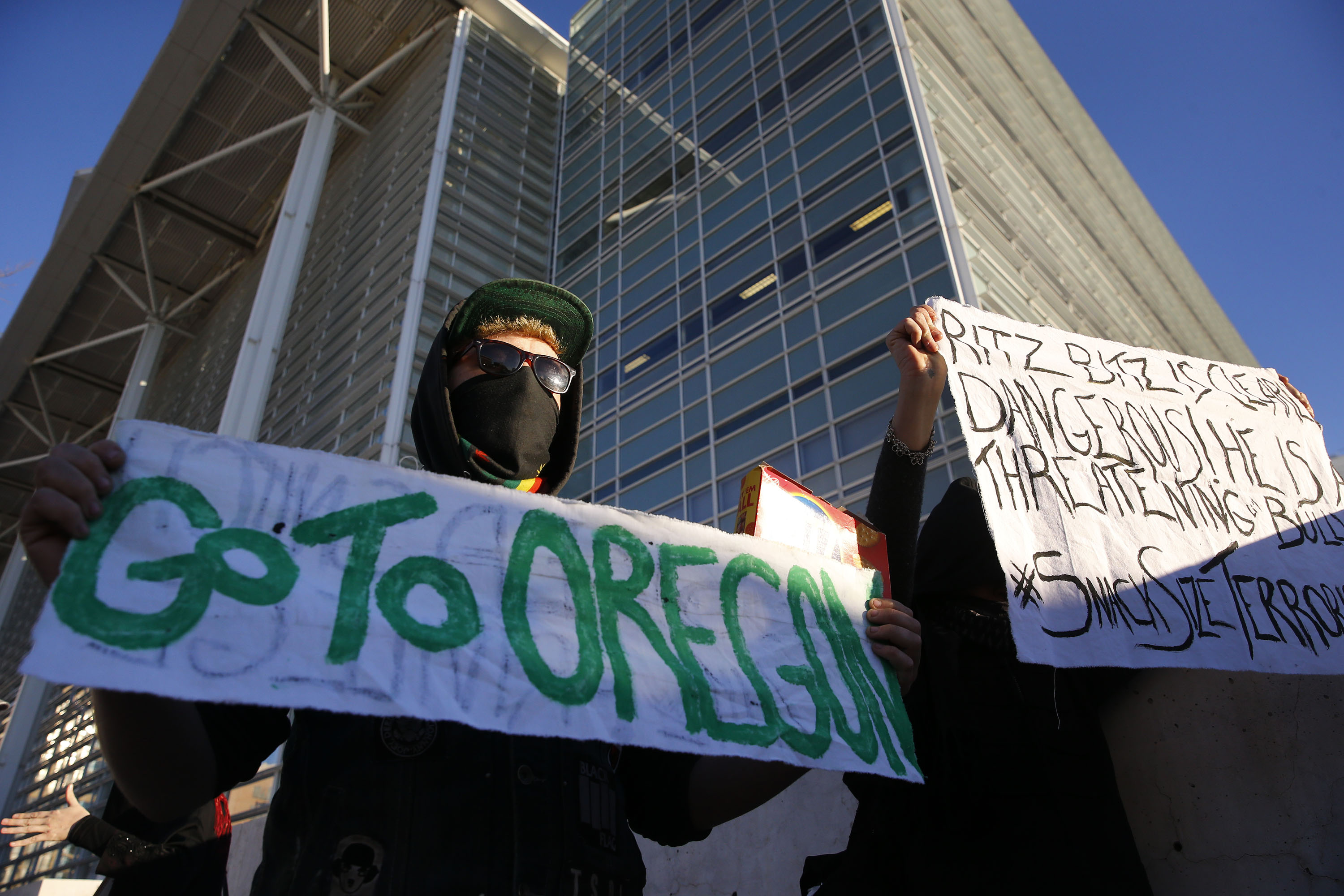 The Latest: Mourners fill pews for Oregon occupier's funeral