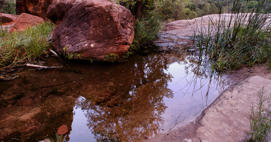 Lower Emerald Pool, courtesy of Utah.com