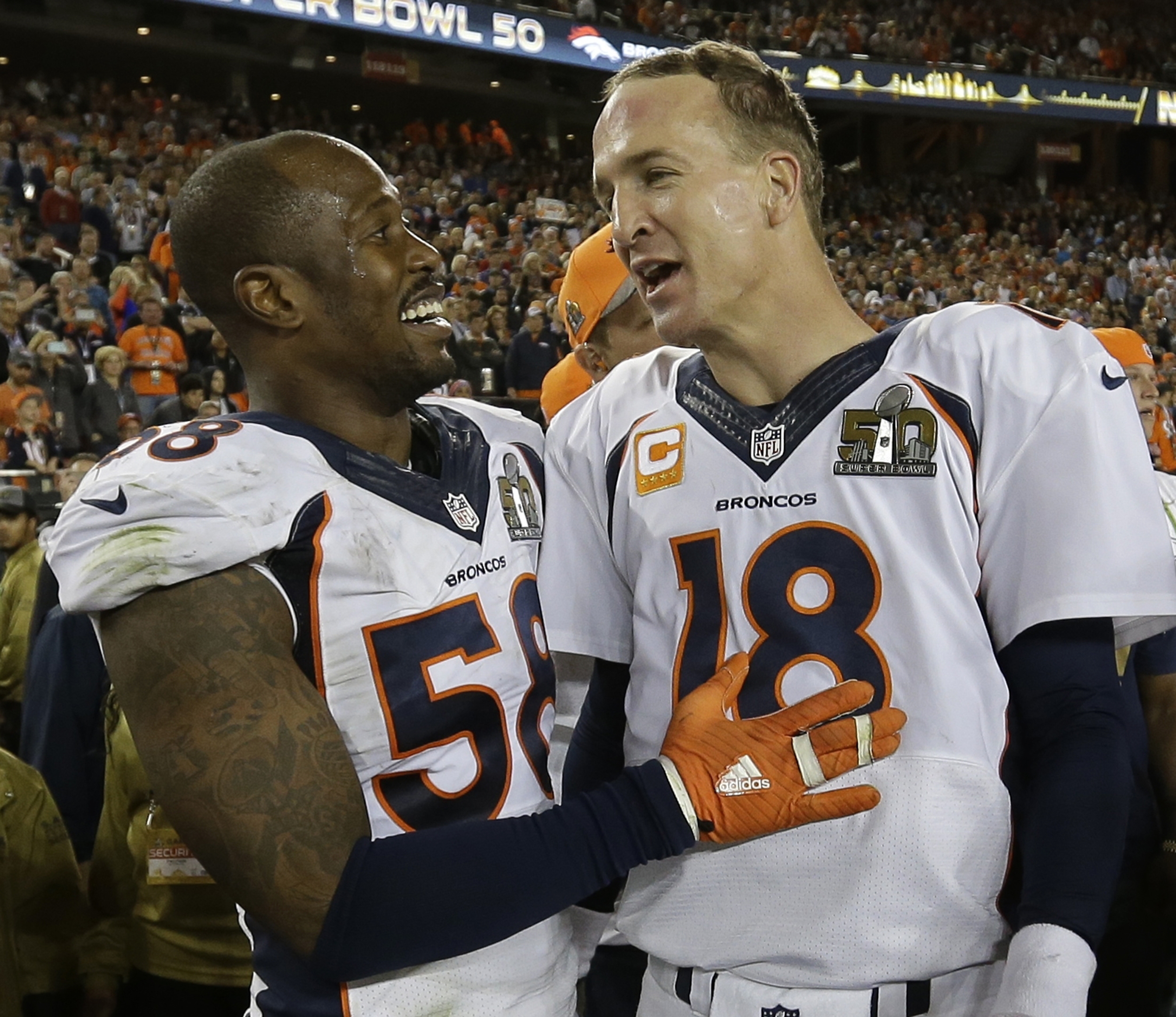 Broncos D dominates Panthers in 24-10 Super Bowl win